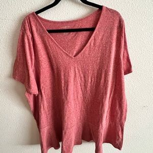 Lane Bryant Peplum tee in 22/24